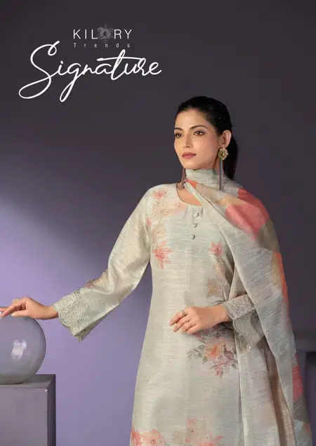 Signature By Kilory Bhagalpuri Designer Salwar Suits Wholesale Shop In Surat
